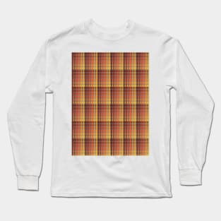 Fall Plaid Long Sleeve T-Shirt